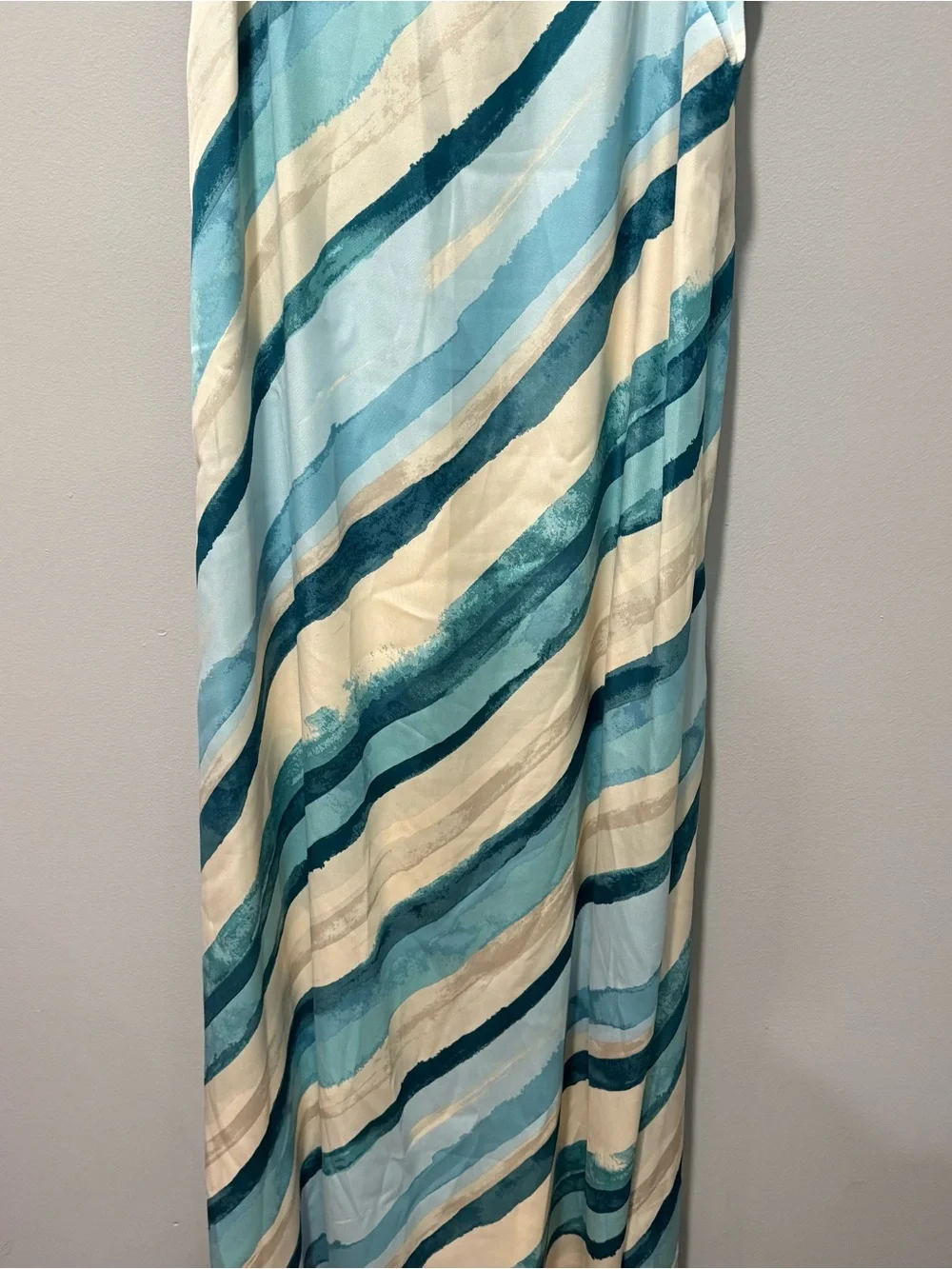 Abercrombie & Fitch Julia Strapless Slip Maxi Dress